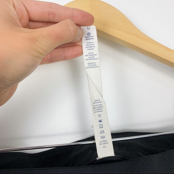 Lululemon Men's T.H.E Shorts 9" Lined Blue & Black Print Wire Weave Size Large - Picture 11 of 11